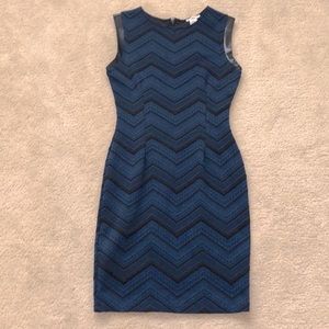 👗Iris Comb Perth Dress - Black / Blue